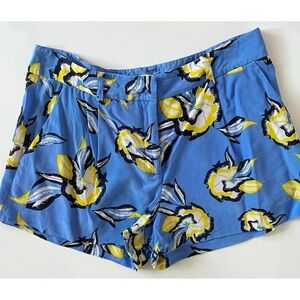 Diane Von Furstenberg • Blue Floral Women's Shorts